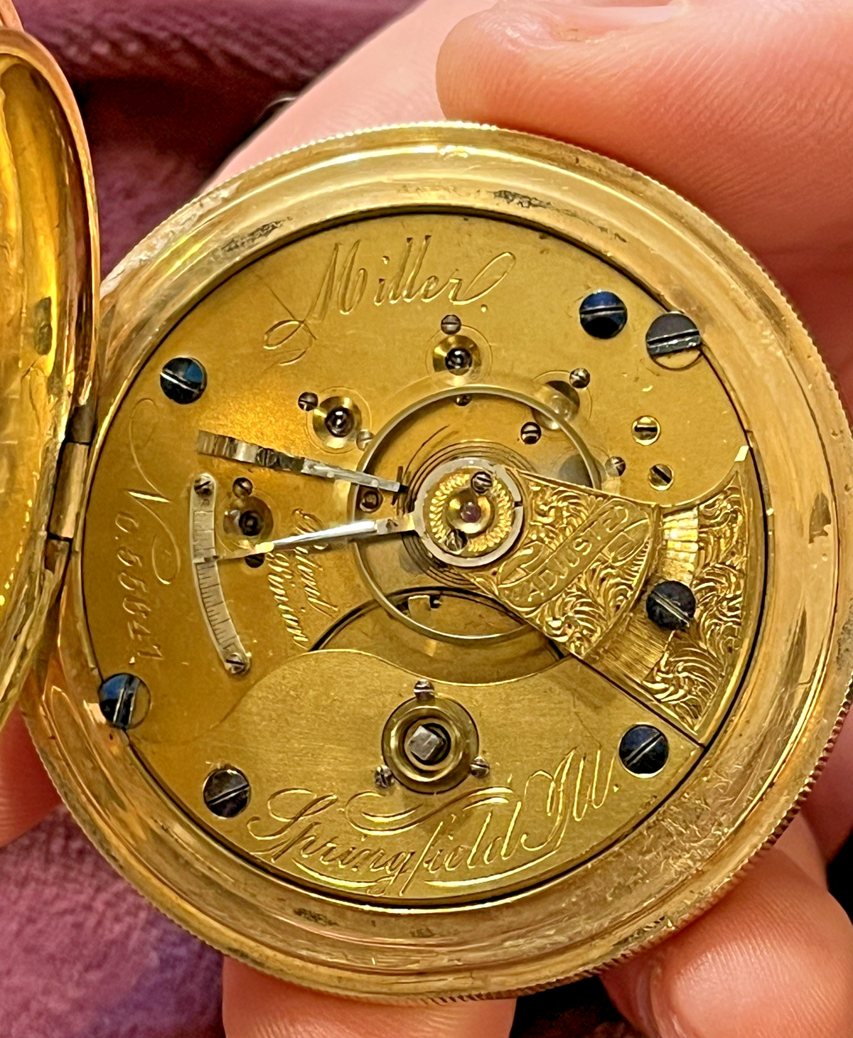 Illinois Watch Co. Grade Stuart Pocket Watch image 1
