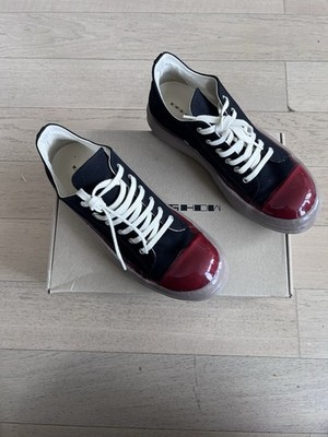 Rick Owens Drkshdw Concordians Low Dipped Ramones Sneakers