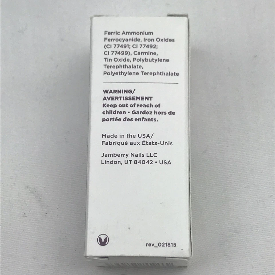 Jamberry TruShine Gel Esmalte Color Abrigo Negro Cereza 0.4 FL OZ 5-Free Nuevo Foto 4 de 4