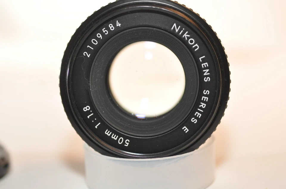 尼康 50 毫米 F/1.8 AI-S AIS E PRIME 煎饼镜头适用于 FA FM2N F3 FE FG F5 F100 DF — 第 4/4 张图片