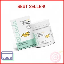 BioGaia Prodentis Kids | Dental Probiotics for Teeth and Gums | Promotes Good Or