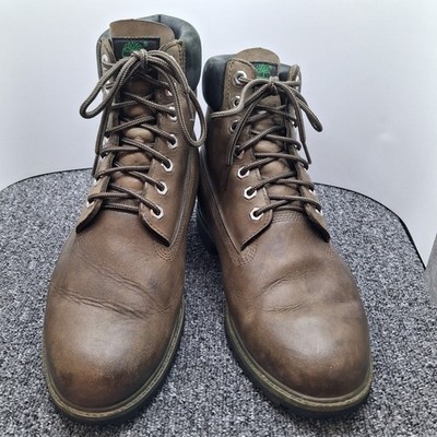 Timberland 6'' Classic Primaloft Leather Boots UK Size 11W EU 46 US 12 Olive Gree