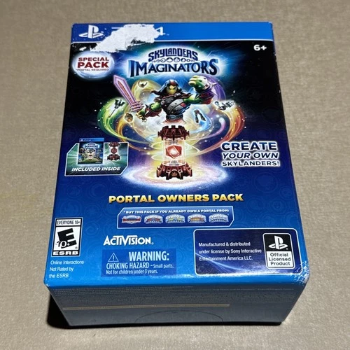 Sealed Damaged Box Sony PS4: SKYLANDERS IMAGINATORS PORTAL OWNERS PACK SEE PICS