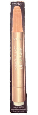 Tarte Maracuja Juicy Lip Plump - Peach Shimmer Glass Full Size New Box FREE SHIP