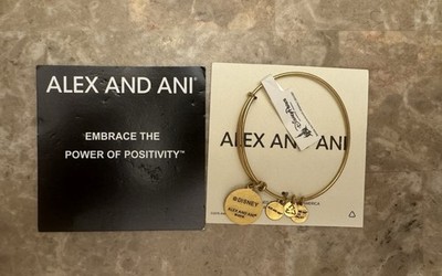 Alex and Ani Power Of Positivity Bracelet Disney Parks Special Edition New