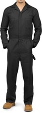 Men  s XL Twill Work Coverall - Stain Resistant  Machine Washable for Easy Care