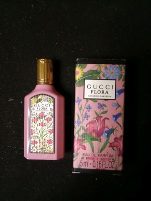 Mini Gucci Flora Perfume 5ml AUTHENTIC & NEW In Box Mini Bottle Splash