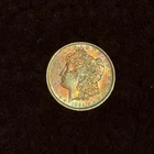 1884-O New Orleans Morgan Silver Dollar W Dual Side Tones MS UNC Details
