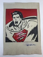 Roy Lichtenstein COA Art Painting Original Drawing Vintage Paper Signed