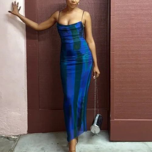 green emerald velvet dress Zara Blue Green Floral Smocked V Neck Sleeveless Side Slit Sheath Midi –  Brie