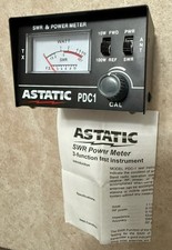 Open Box Astatic PDC1 Compact SWR and Power Meter