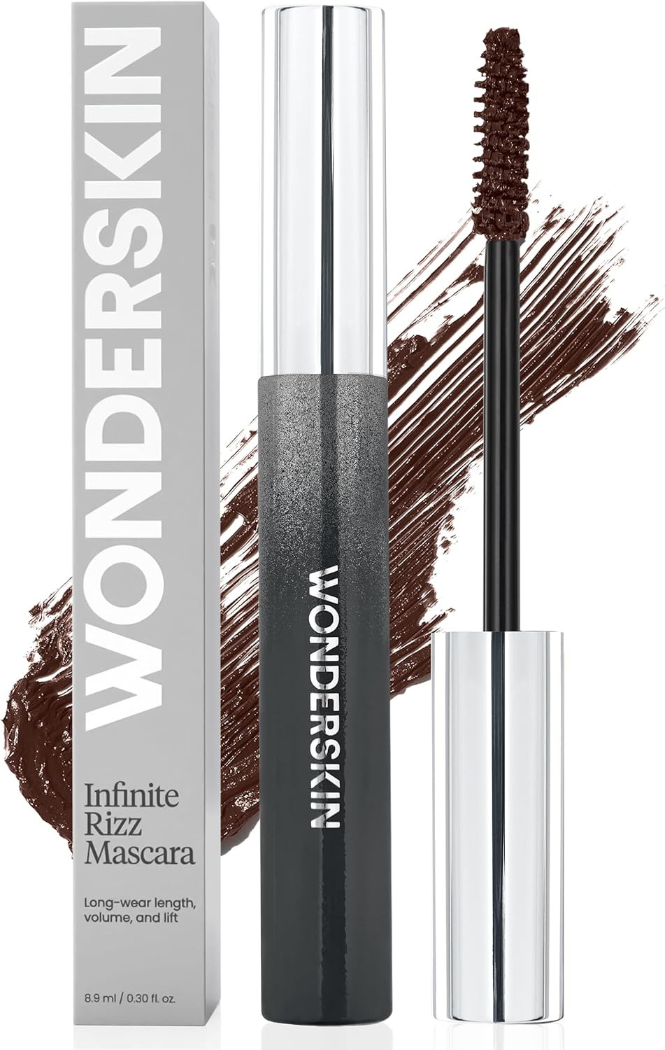 Infinite Rizz Mascara Marrone: Volume e Lunghezza per Trucco Naturale