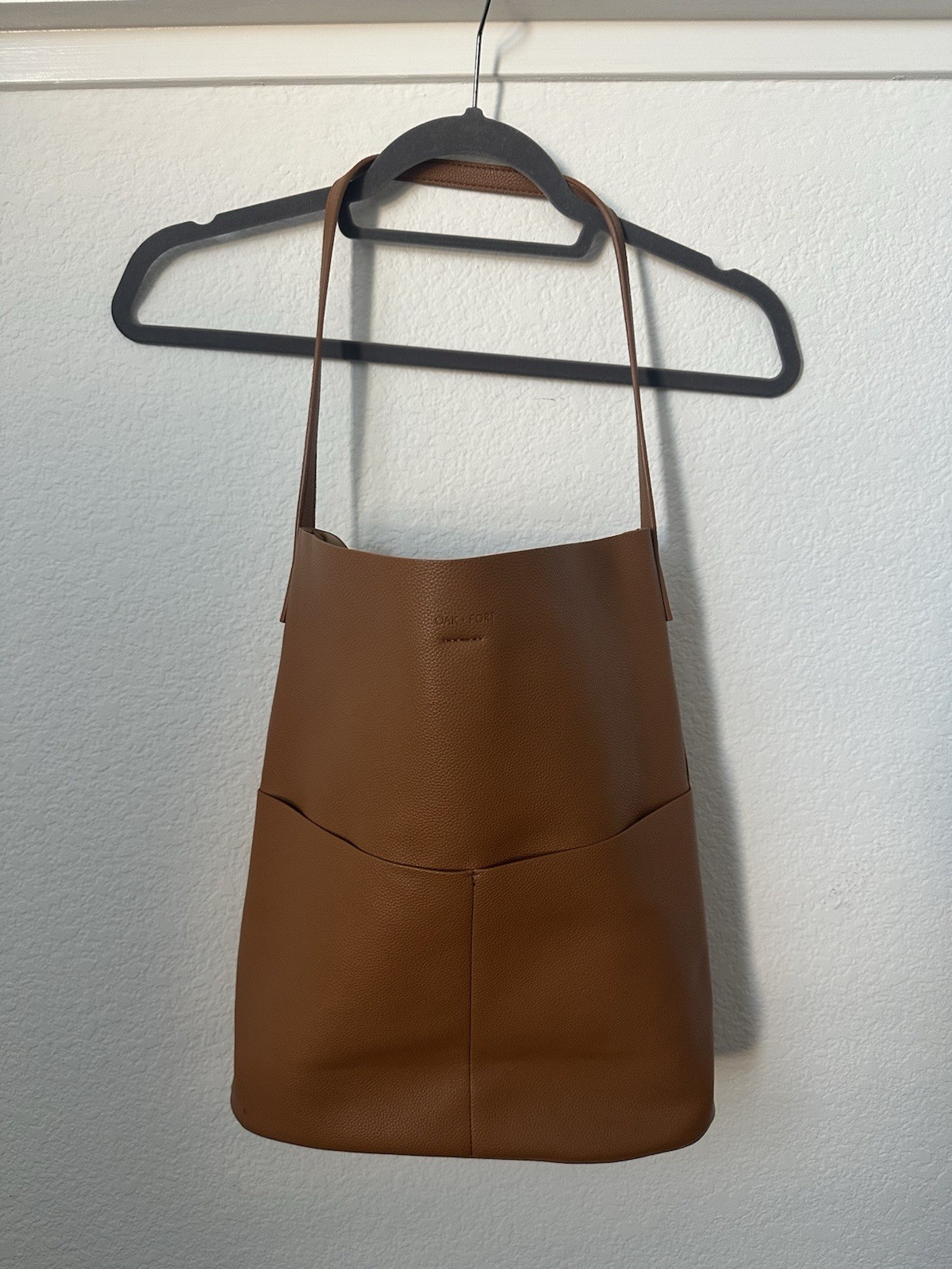 OAK + FORT Vegan Leather Tote Bag - One Size
