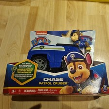 Image of Paw Patrol Chase's Patrol Cruiser, Vehicle and Figure- New