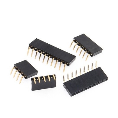 2P-40P 2.54 mm Buchsenleiste gewinkelt Female Pin Header für Arduino Raspberry