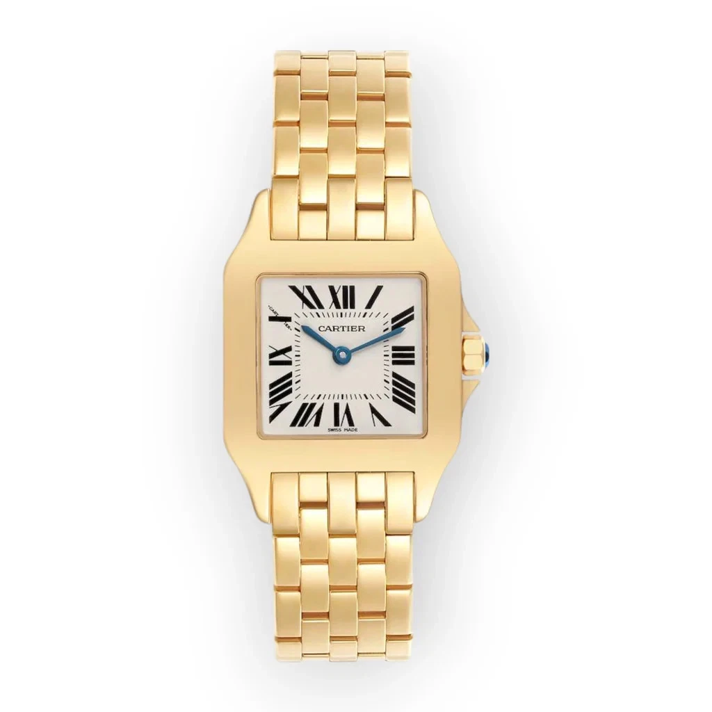 Cartier Santos-Demoiselle Midsize 26mm 18K Yellow Gold Quartz - W25062X9