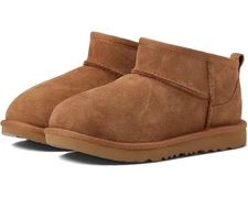 UGG Classic Ultra Mini Big Kids Suede Upper 1130750K Chestnut 100% Original New