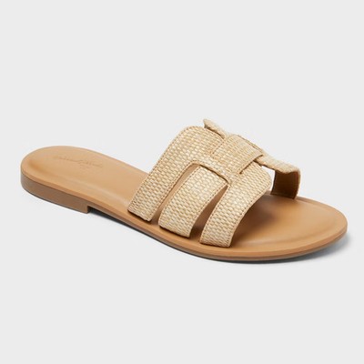 Women Carla Sandals with Memory Foam Insole - Universal Thread