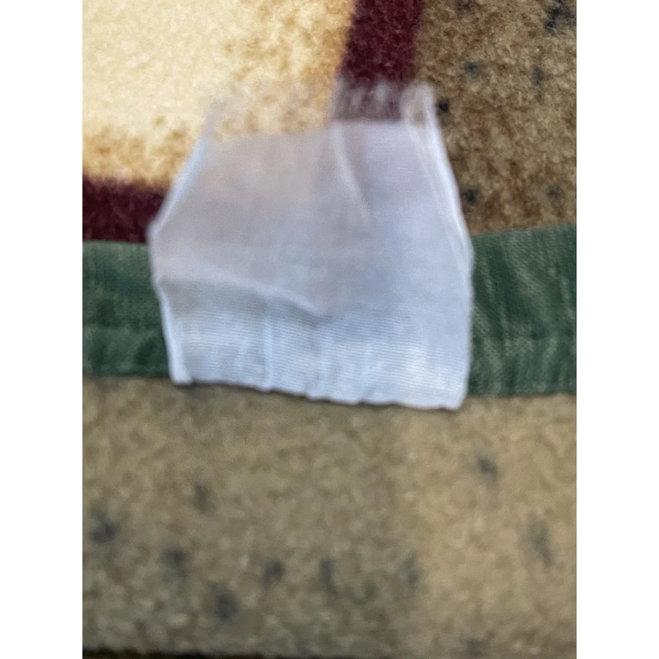 Manta de arte popular God Bless America de colección lana granja americana escuela Foto 4 de 4