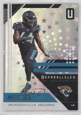 2018 Panini Unparalleled Astral 138/200 Myles Jack #91 jg5