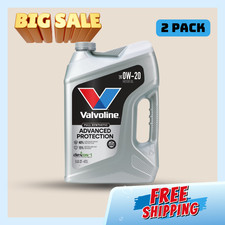 Valvoline Advanced Full Synthetic 0W-20 Motor Oil 5 Quart Engine Oil - 2 PACK 21.58 per gallon