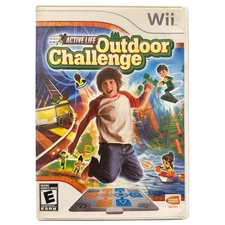 Active Life Outdoor Challenge Nintendo Wii 2008 Complete Case Disc Bandai Namco