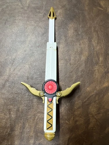 Vintage POWER RANGERS Lost Galaxy Quasar Saber 9 3/8" Gingaman Saban 1999