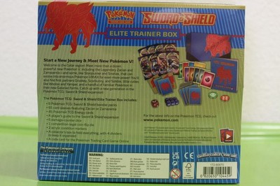Pokémon V515118B TCG Sword and Shield Elite Trainer Box for sale online