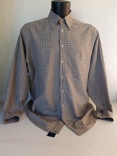 Camicia Uomo Burberry London, motivo tartan classico Taglia 44, Misure In Foto 