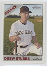 2015 Topps Heritage Gum Damage Back Drew Stubbs #255 3q5