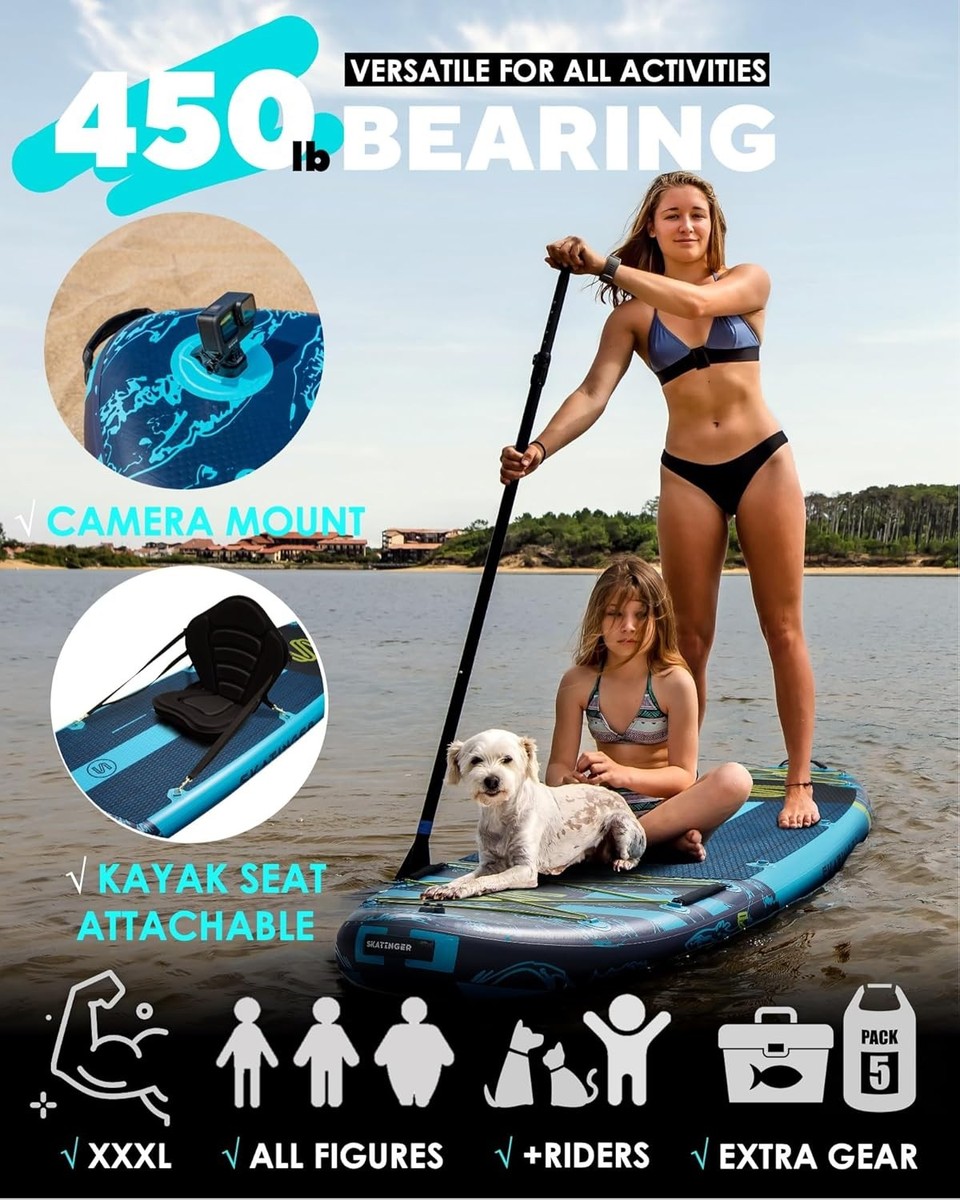 Skatinger SUP SKATINGER Asiaticus 350x85x15 planche de yoga