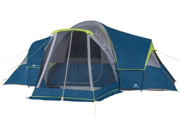 Ozark Trail 10-Person 3-Room Family Camping Dome Tent w/ Screen Porch New In Box
Opens in a new wind