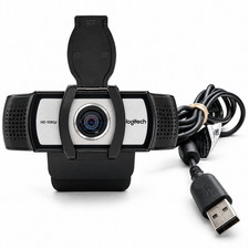 Logitech C930e 1080p HD USB Business Webcam V-U0031 w/ Privacy Cover Tested