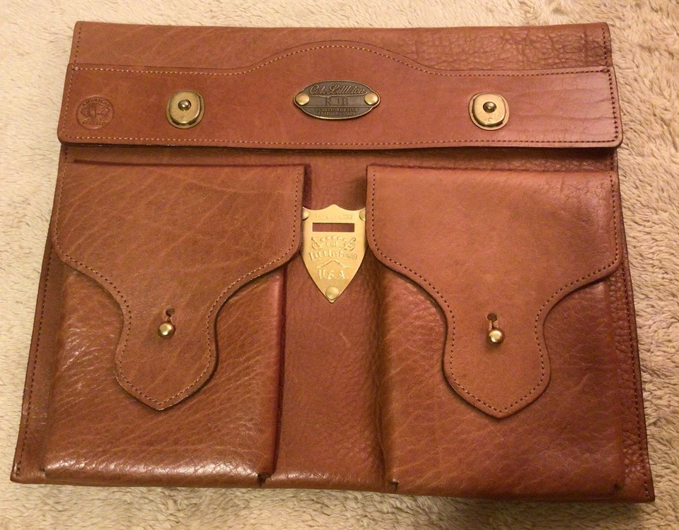 Col. Littleton 45C CUERO DE BÚFALO Bolsillo de Transporte Oculto EE. UU. Coronel Littleton Foto 2 de 4