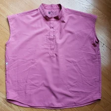 FIGS Womens Technical Collection Rafaela Scrub Top Large