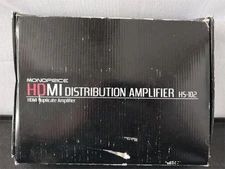 Monoprice 1x2 HDMI Amplifier Splitter Model HS-102 New In Box