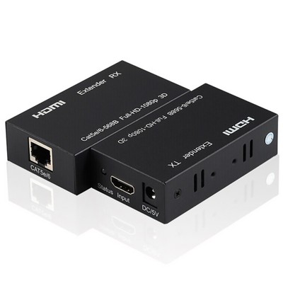 60M Extender RJ45 HDMI Network Extender 1080P Transmitter Receiver Adapter