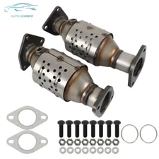 For 2005-12 Nissan Pathfinder Suzuki Equator 4.0L Left+Right Catalytic Converter