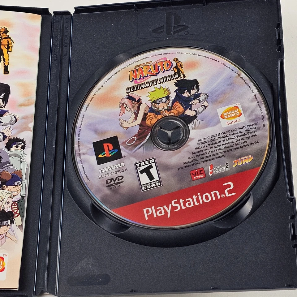 Naruto Ultimate Ninja (PlayStation 2 PS2) - Image 4 of 4
