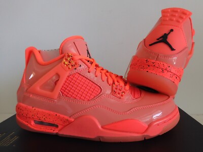 WMNS NIKE AIR JORDAN 4 RETRO NRG HOT PUNCH PINK-BLACK-VOLT