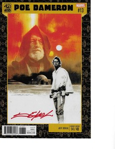 Star-Wars-Poe-Dameron-13-A-NEW-HOPE-LUKE-VARIANT-signed-Jeff-Dekal-NM