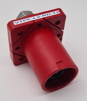VANTEN VTPF-L2-RD-T2 Keyed Single Pole Power Connectors IP67 1200Vac