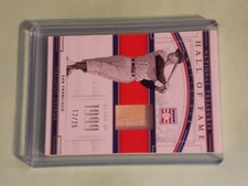 2020 National Treasures Orlando Cepeda Hall Of Fame Materials Relic #12/25 