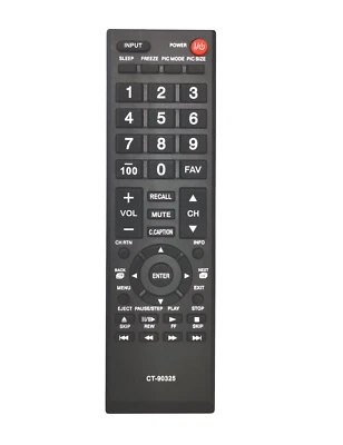 New Remote Control Replace for Toshiba 32L110U 32L220U 39L1350U 39L2300U 50L1350