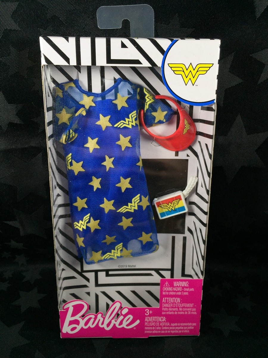 Barbie Doll Fashion Pack Wonder Woman Outfit, New (1)
