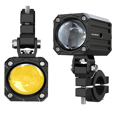 ZUSÄTZLICHES MOTORRAD LED FRONTLICHT ECOBENE 12V50W (CE-zugelassen) (das Paar) -