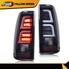 Led Tube Tail Lights Fit For 1999-06 Chevy Silverado Gmc Sierra Rear Brake Lamps