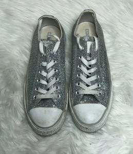 all star silver sparkle converse