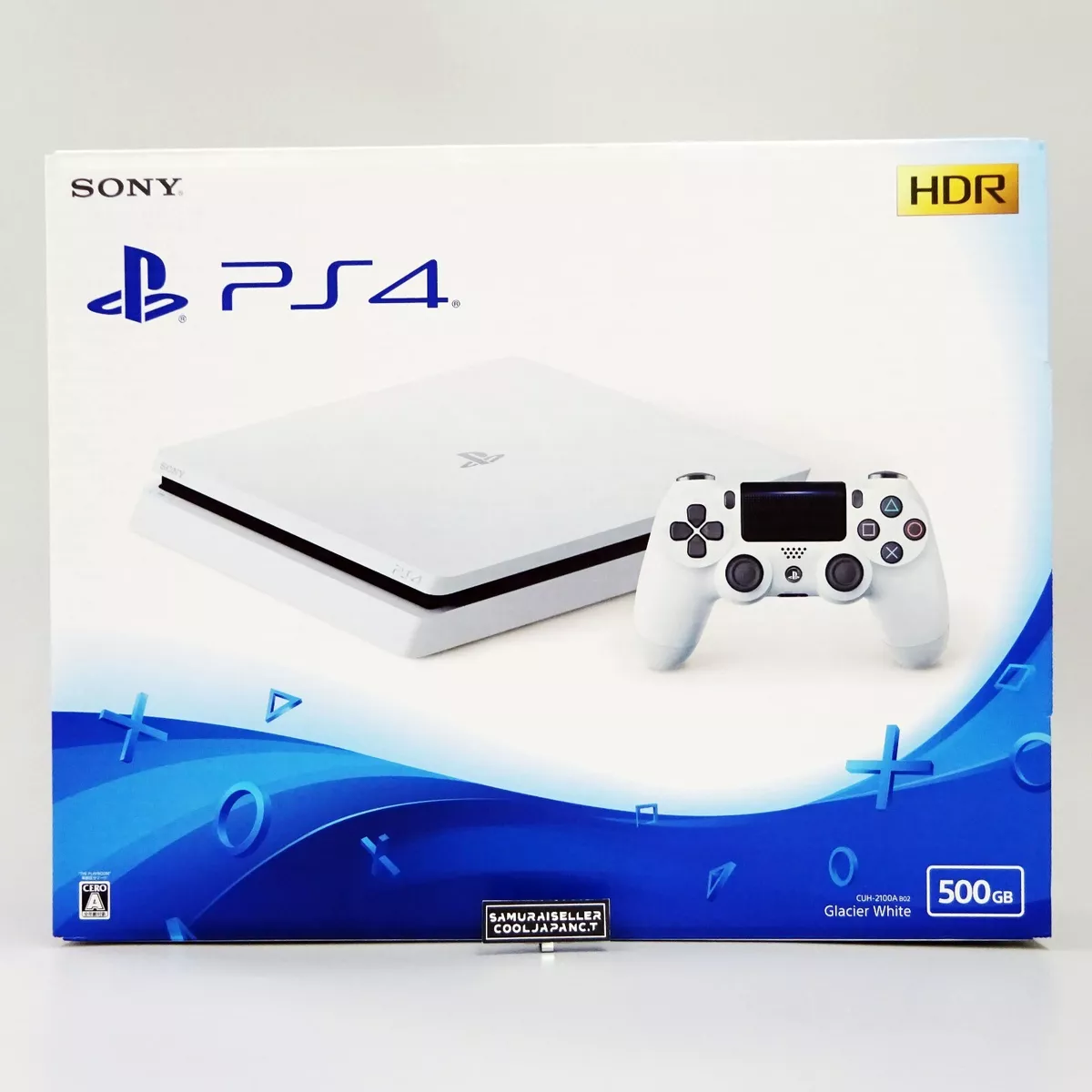 Sony PlayStation 4 [PS4] Game Console 500GB White CUH-2100AB02 Japan  version NEW