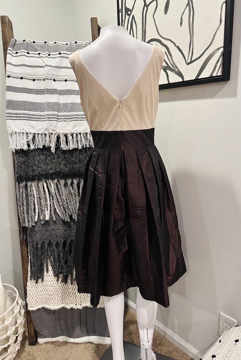 NEW Jessica Howard Faux Pearl Beaded Dress Sz 8 Fit N Flare NWT | eBay